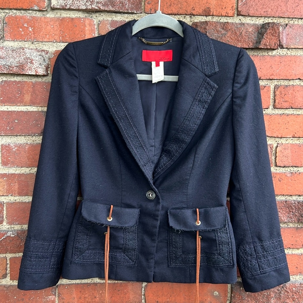 Les Copains Equestrian Style Blazer Jacket